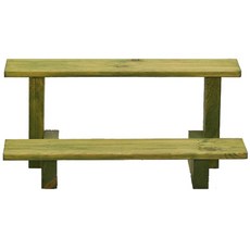 HAPPY WORLD 2 層花盆組織者綠色, 1 個