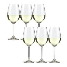 반체트 디거스테이션 크리스탈 화이트와인잔6p 350ml, 1세트