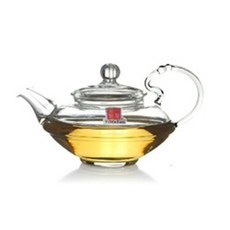 이우야오 유리 차호 티포트, 140ml, 1개