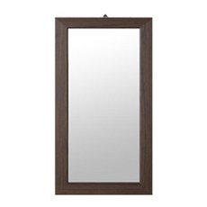 투에스 리빙 벽걸이 거울 대, 월넛