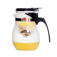 이우야오 불투명 표일배 티포트, 혼합 색상, 500ml, 1개