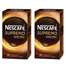 NESCAFE 雀巢咖啡 Supremo 即溶咖啡 20入, 11.7克, 20件, 2個