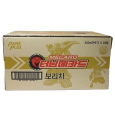 퓨어플러스 터닝메카드 어린이음료, 보리차, 24입, 240ml