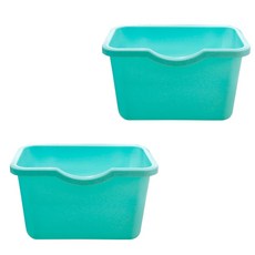 Happytool 水槽籃 2 件裝 M 21 x 13.5 x 12.5 cm, 薄荷, 1套