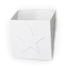 페인트인포 모던타공판 수납보드 스토리지A 잡지꽂이, 1개, 화이트