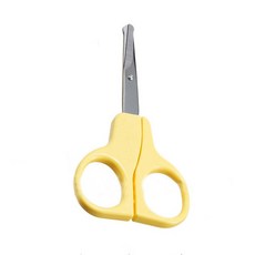 비케이 미용소품 칼라 코털가위, 혼합 색상, 4개