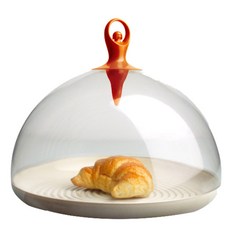 Propaganda SWAN 푸드커버 브레드박스, 오렌지, 1개, 1개