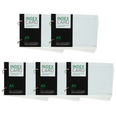 Morning Glory 備忘卡 A5 210*148mm, 混色, 5個