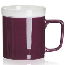 일롱 락사 개여배 머그컵 360ml, 퍼플, 1개, 1개