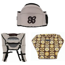 신비아이 오리궁뎅이 힙시트 2.5심플핏+더블허그띠+소프트커버 셋트 마일드베이지