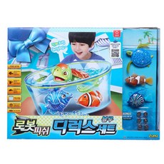 로봇피쉬 디럭스세트 블루/핑크, 로봇피쉬 디럭스세트(블루), 1개