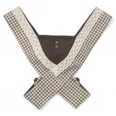 JOY MULTI 攜帶式格紋高級吊帶揹帶, 棕色