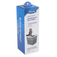 Petmate Top Entry廁所專用垃圾袋 8個, 透明