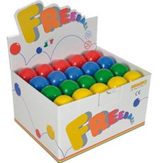 짐닉 프리볼 4RGBY 60입, 레드, 옐로우, 블루, 그린, 1개