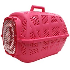 아이맥 강아지 이동장 캐리스포츠 N80986, 핑크, 1개