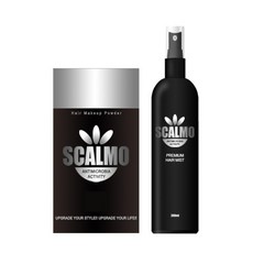 스칼모 브라운 흑채 세트, 1개, 흑채 본품 35g 브라운 + 헤어미스트 200ml