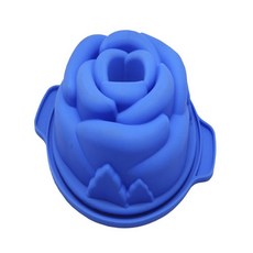烘焙玫瑰蛋糕 17cm 矽膠模具, 單色, 1個