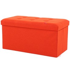 HANEE 折疊布藝收納椅 L號, 橙色/78(30)