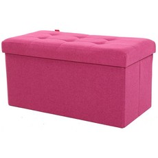 HANEE 折疊布藝收納椅 L號, 粉色