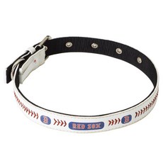 MLB애견가죽목줄 보스턴레드삭스, TOY, 1개