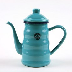 노르디카 법랑 커피포트 블루, 1L, 1개