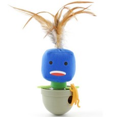 L'chic 貓咪不倒翁電子玩具, 開心的表情, 1個