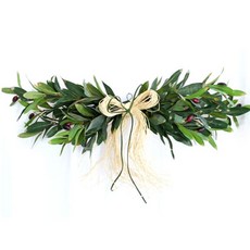 플라워마트 가랜드, 올리브 L (후로킹 그린), 1개