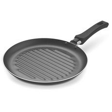 트라몬티나 스타프론5겹 간편요리용 그릴팬 20122022, 22cm, 1개