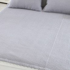 Apoa Room 條紋素色床單, 灰色