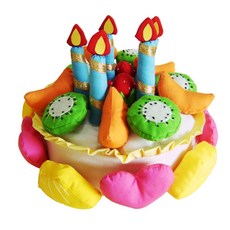 LITTLE CABIN 生日蛋糕布製玩具, 1套