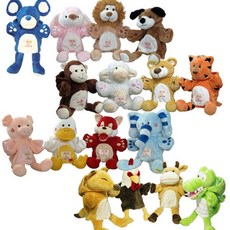 LITTLE CABIN 手偶 A + B + C + D 16件組, 1套