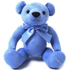 小彩虹泰迪熊娃娃, 藍色