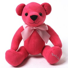 小彩虹泰迪熊娃娃, 深粉紅色