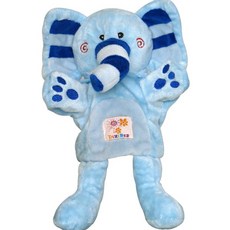 LITTLE CABIN 大象手偶, 混色, 1個