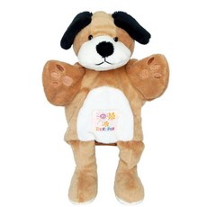 Little Cabin狗狗手偶, 混色, 1個