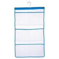Yeah 浴室用品收納掛袋, 藍色, 一