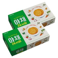 LOTTE 樂天 蔬菜餅乾, 249g, 2盒