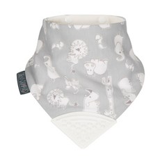 치키촘퍼스 치발기스카프빕 네커츄, 그레이, 1개