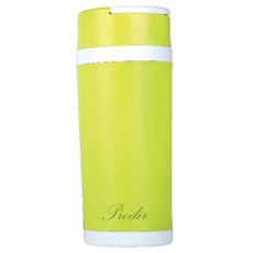 프로디아 글라스 텀블러, 그린, 450ml, 1개