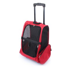 Canis 純色狗背袋, 紅色 (PYW0053), 50 x 38 x 22 厘米