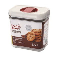 Chef's Ware 長方形密封容器, 1.5L, 1個