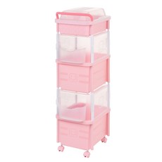 Living Smile 袖珍尿布收納推車 方型 3層