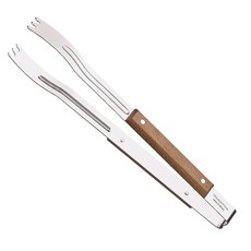 TRAMONTINA 燒烤木柄夾, 原木色, 1入