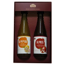 해가빛 차세트, 오레드 300ml + 유자차 300ml, 1세트