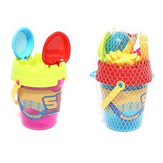 캐스B 바다친구 미니O 버켓세트 모래놀이 랜덤 발송, 1세트