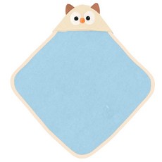 애플파크 오가닉 베이비 후드타올, TM277 부엉이