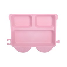 리틀보노 얌얌트레인 서브식기, 핑크, 1개