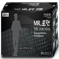 Chrysan 男士失禁墊, 20張, 1個