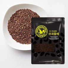 산과들에 볶음브라운아마씨, 1kg, 1개