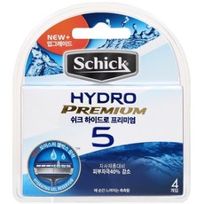 別緻的 Hydro 5 高級剃須刀片補充裝, 4件, 1個